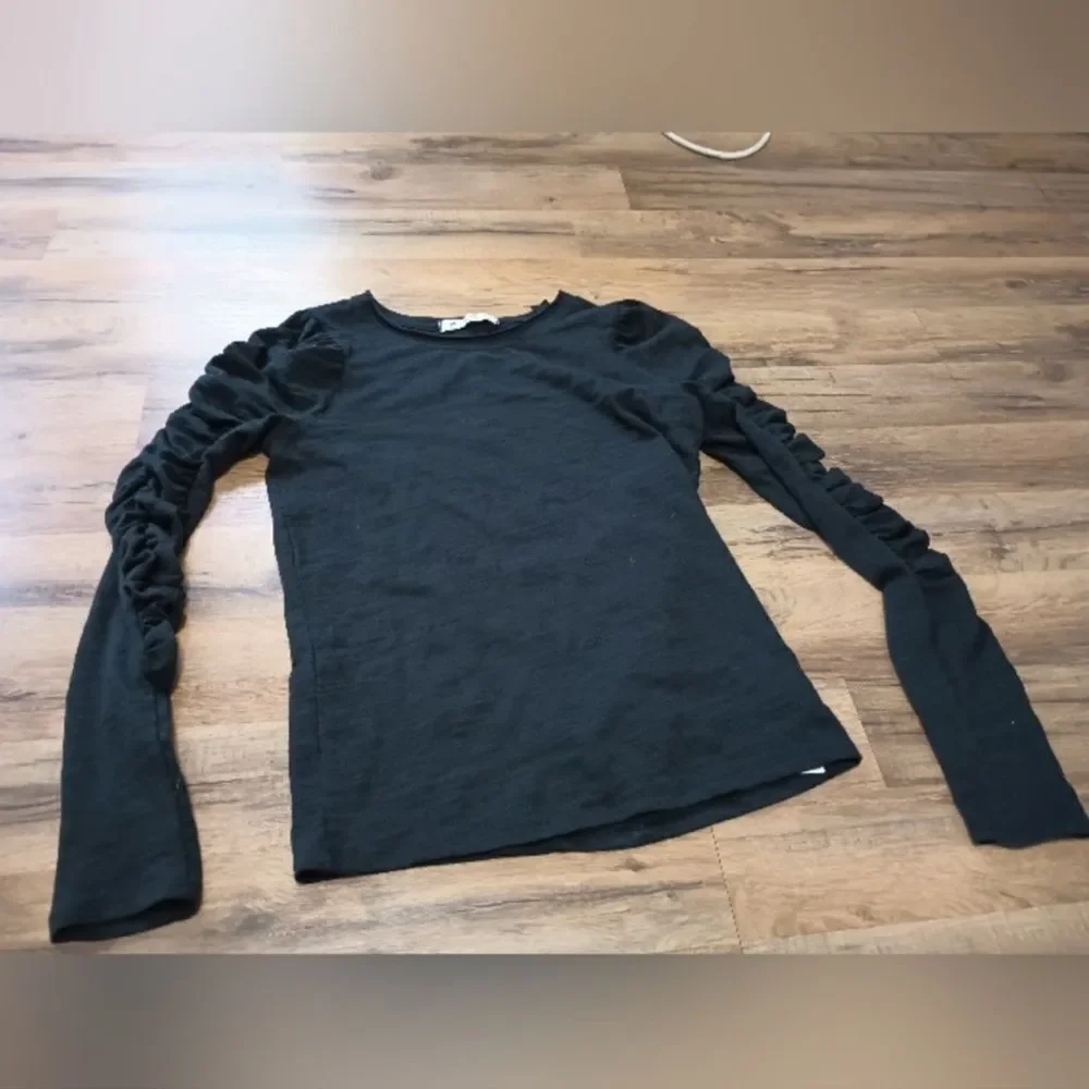 Free People Natasha Tee in Black